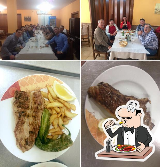 Observa las fotos que hay de comida y interior en Restaurante Casa Luciano