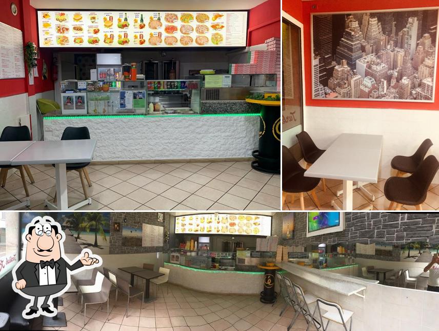 Gli interni di Istanbul Kebap & Pizza