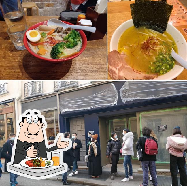 Nourriture à Menkicchi Ramen