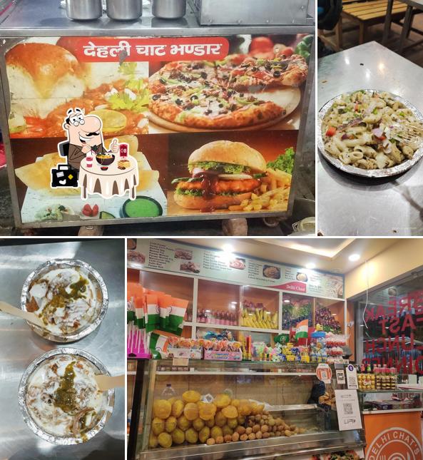 Food at Delhi Chat Bhandaar