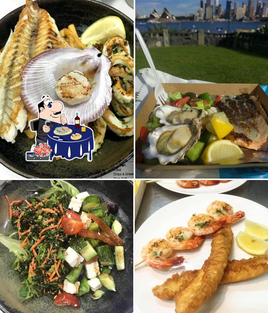 Закажите блюда с морепродуктами в "Kirribilli Seafoods"