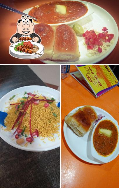 Food at New Bombay Bhaji Pav
