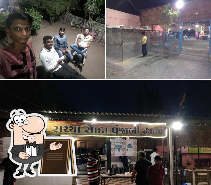 Check out how Sacha Sauda Punjabi Dhaba looks outside