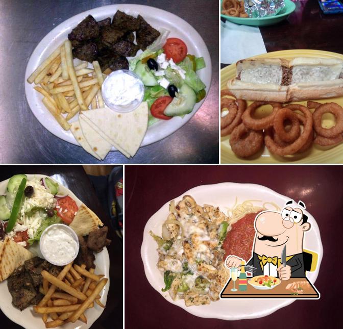 Zeko's Village, 1243 Burkemont Ave C in Restaurant menu and