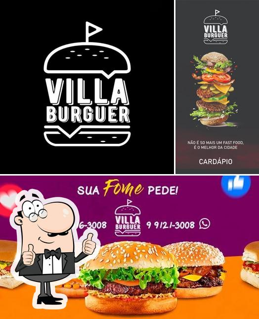 Look at the pic of Villa Burguer