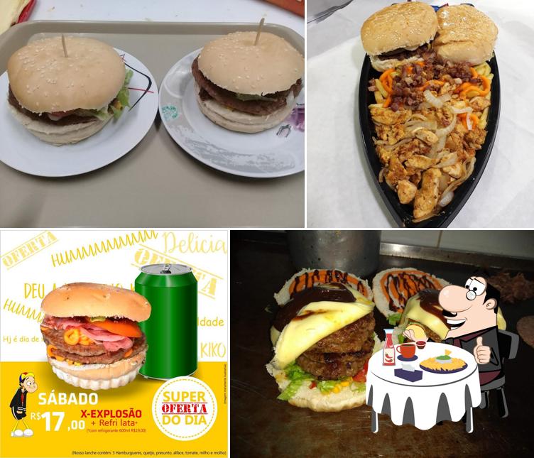 Delicie-se com um hambúrguer no Burger Kiko