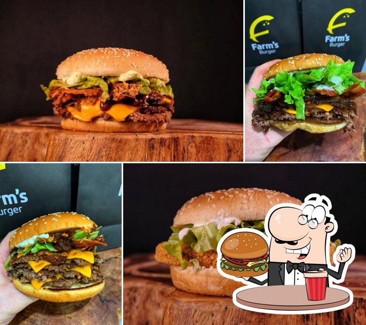 Os hambúrgueres do Farm's Burger irão satisfazer diferentes gostos