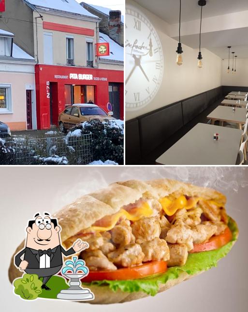 Pita Burger se distingue par sa extérieur et nourriture