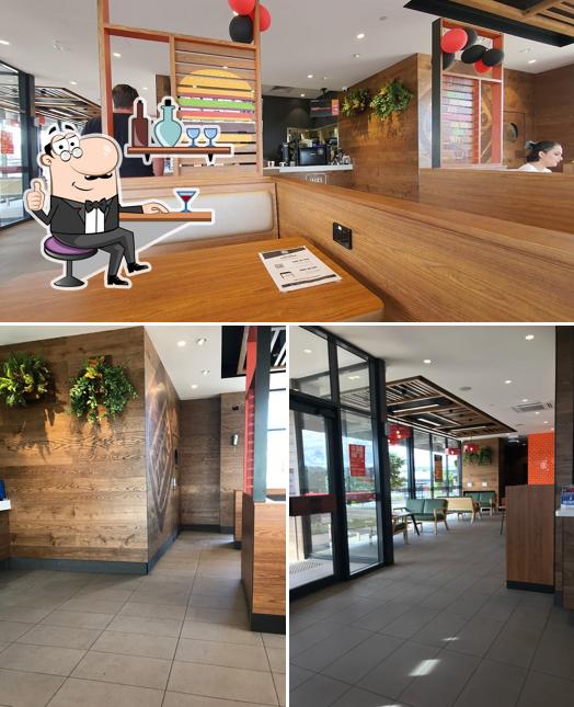 El interior de Hungry Jack's Burgers Nambour