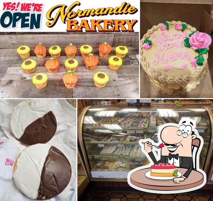 Normandie Bakery provides a number of sweet dishes