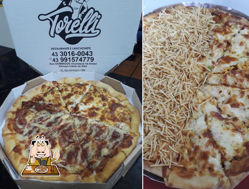 Experimente diferentes variedades de pizza