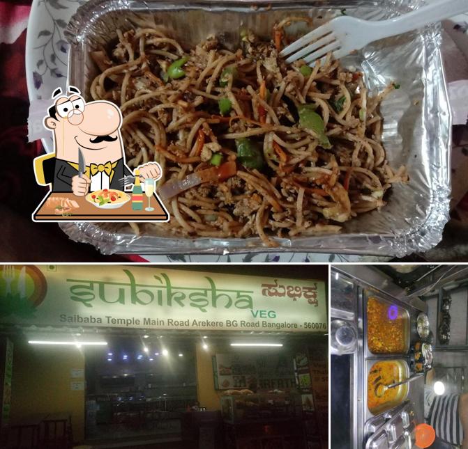 Take a look at the picture displaying food and exterior at Shubhiksha North Indian Veg Restaurant