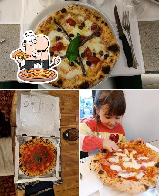 Pick various variants of pizza