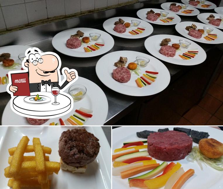 Cibo al Antica trattoria Titon