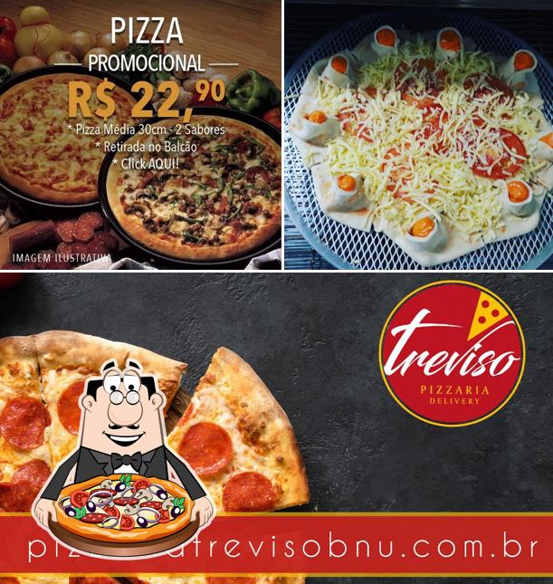 Experimente diferentes estilos de pizza