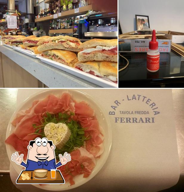 La foto di cibo e interni da Bar Ferrari