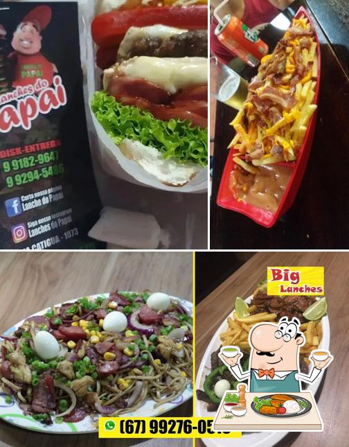 Platos en Big Lanches Parati