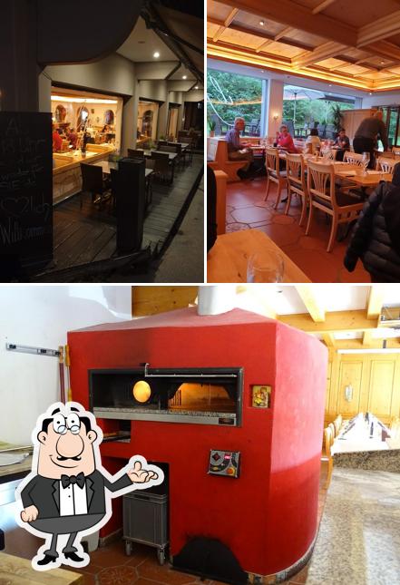 Die Inneneinrichtung von Trattoria Pizzeria il Forno