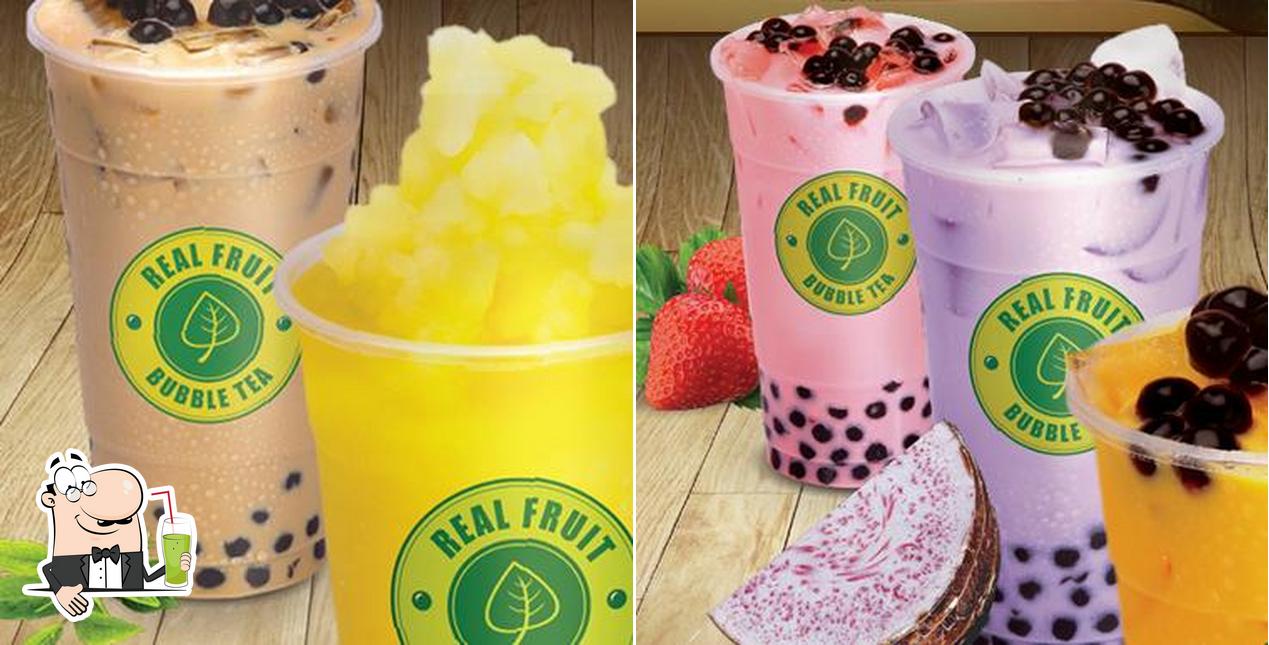 Real Fruit Bubble Tea, 45 Overlea Boulevard East York Town Centre in Toronto Restaurant menu