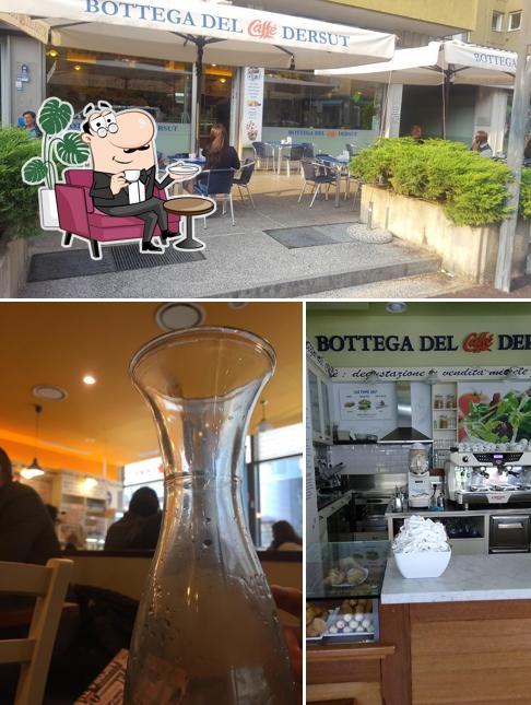 Gli interni di Bottega del Caffè Dersut