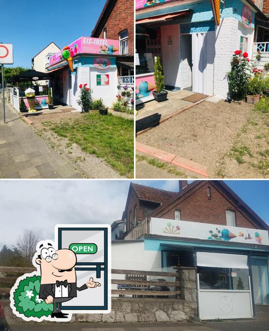 Jetez un coup d’œil à quoi ressemble Eis-Insel à l'extérieur