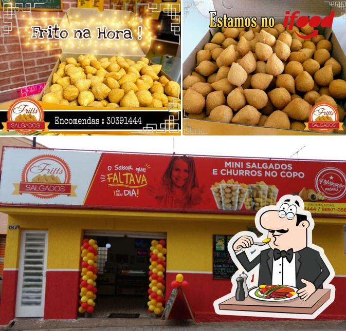 Comida em Fritts Salgados