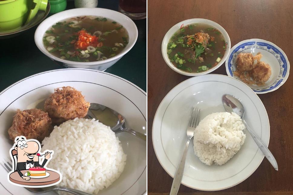 Sop daging berkah ratu prabu serves a range of desserts