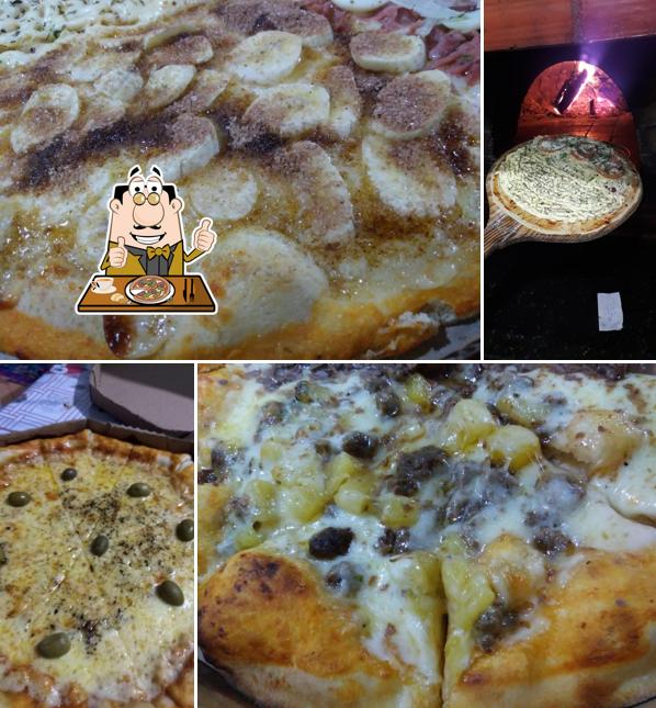 Experimente pizza no Pizzaria Toscana