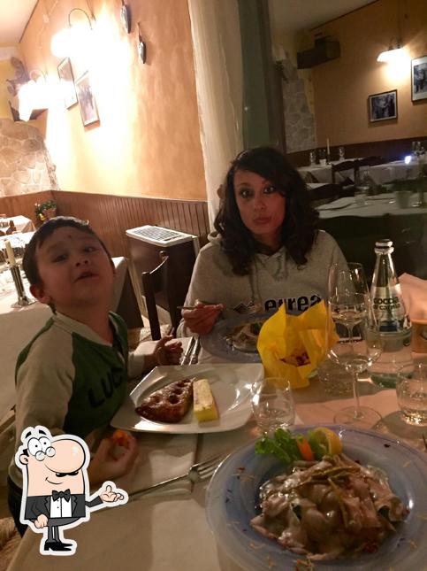 Gli interni di Osteria di Ramandolo