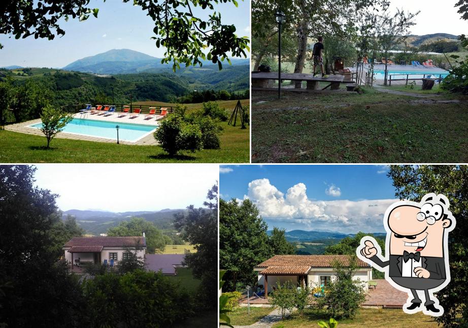 Puoi goderti l'aria fresca dal dehors di Agriturismo Cà Cirigiolo