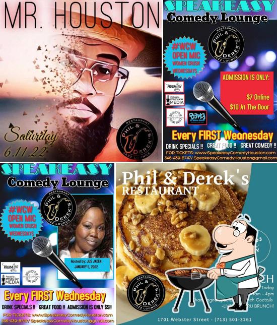 Phil & Derek's, 1701 ster St Suite E in Houston Restaurant menu