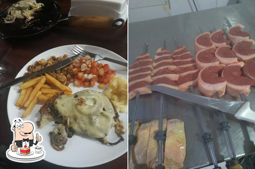 ESPETO PRIME serve uma escolha de sobremesas