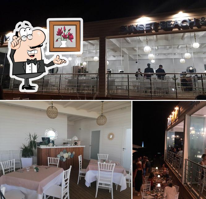 Gli interni di Maredamuri Ristorante