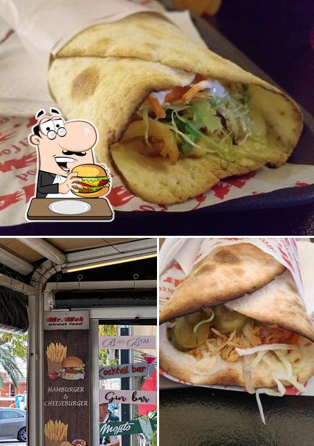 Prenditi un hamburger a Mr. Wok