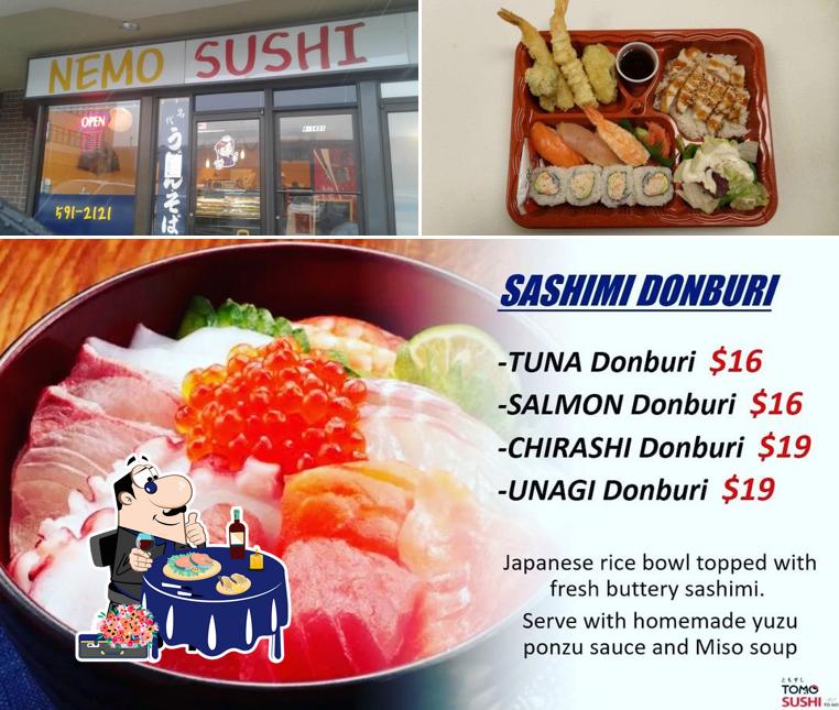 Сашими в "Nemo Sushi To Go Nanaimo"