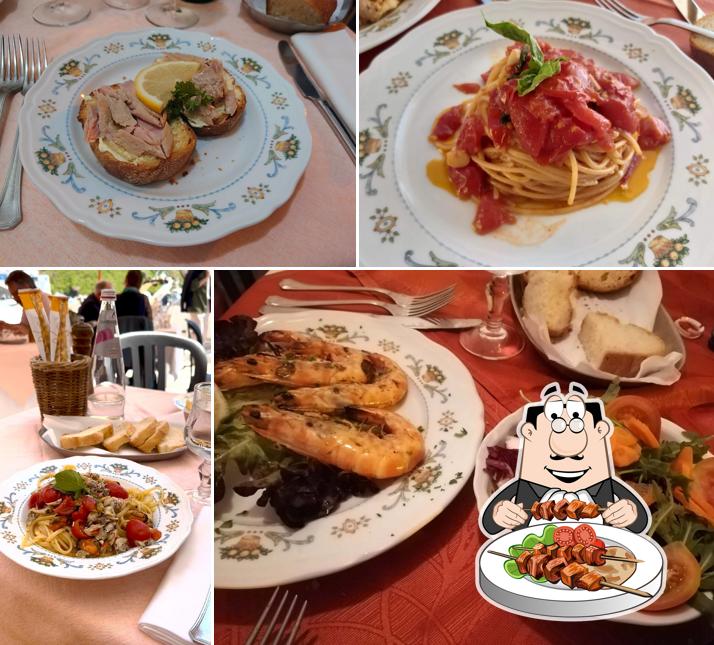 Platti al Ristorante Gorgonia