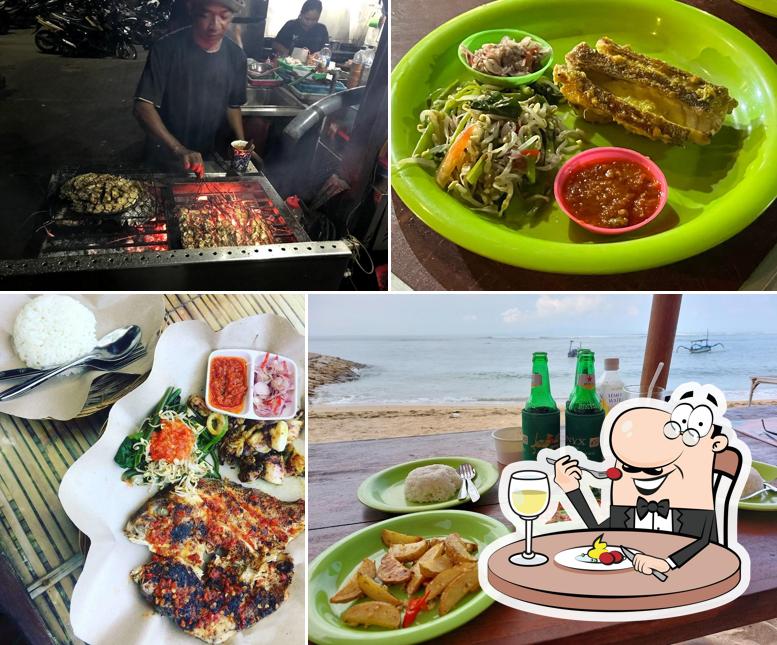 Meals at Warung Amphibia