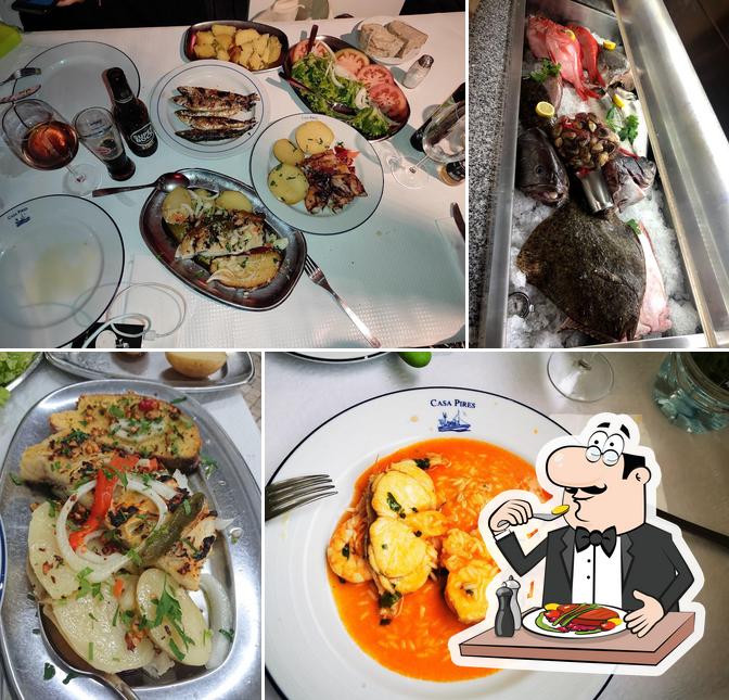 Food at Restaurante Casa Pires - A Sardinha