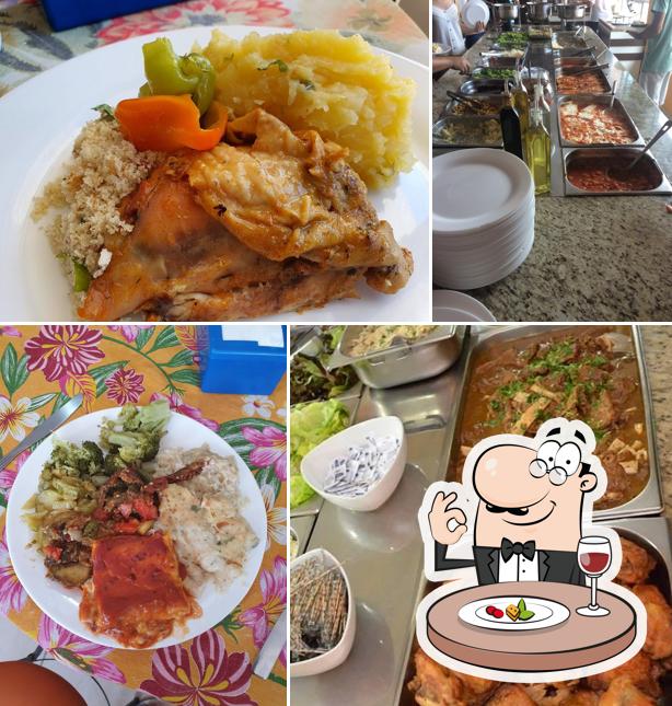 Comida em Restaurante Donna Dora