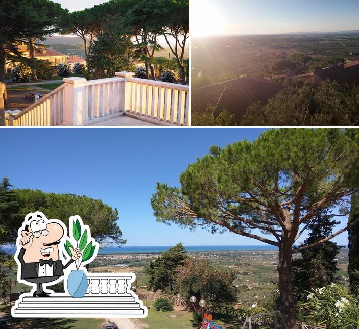 Puoi goderti l'aria fresca dal dehors di Ristorante Belvedere