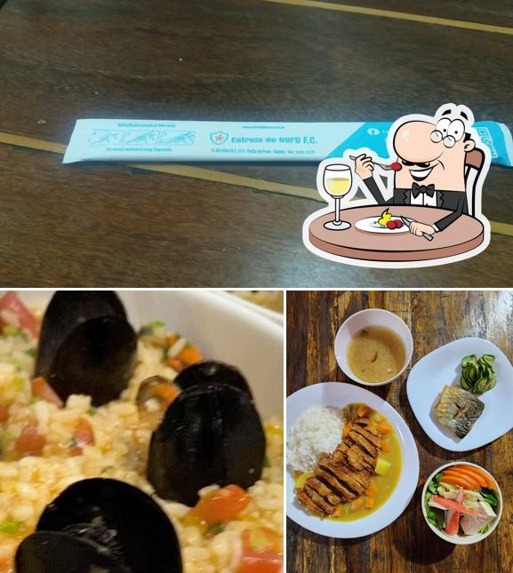 Comida em Estrela de Ouro