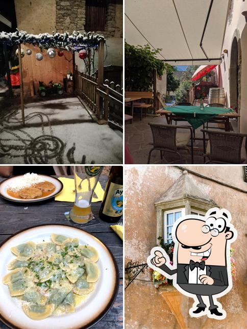 Gli interni di Albergo Alla Rosa