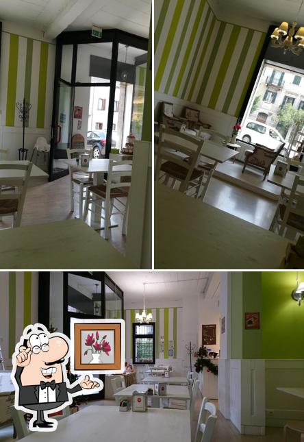 Dai un'occhiata agli interni di Engi's bakery