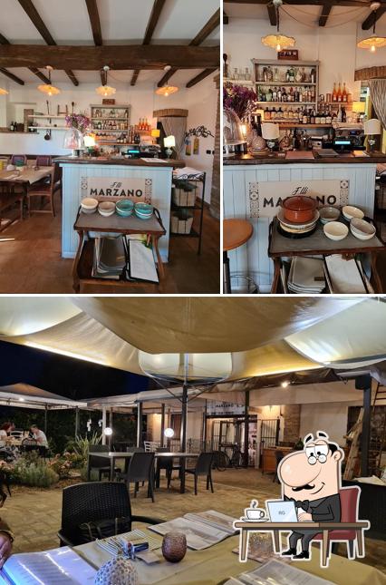 Gli interni di Fratelli Marzano Ristorante San Lazzaro