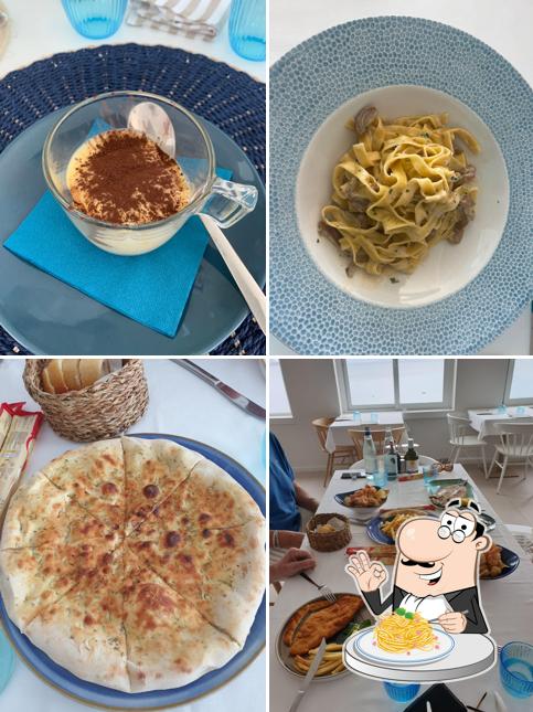 Spaghetti alla carbonara al Il Lido