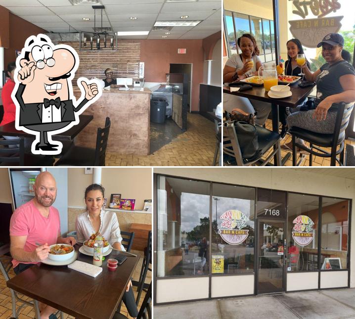 Rootz Bar n Cafe in Tamarac Restaurant menu and reviews