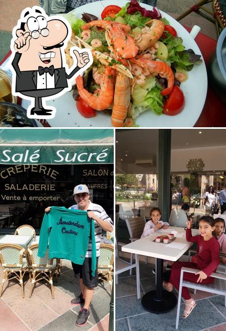 Salé - Sucré se distingue par sa intérieur et fruit de mer