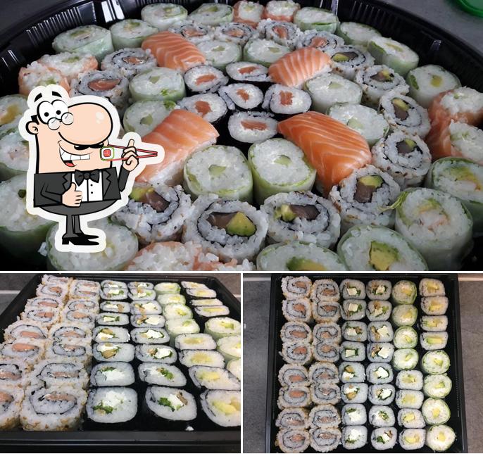 Les sushis sont une cuisine populaires provenant du Japon