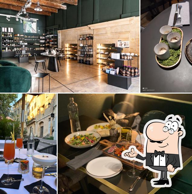 L'intérieur de Restaurant La Maison Française