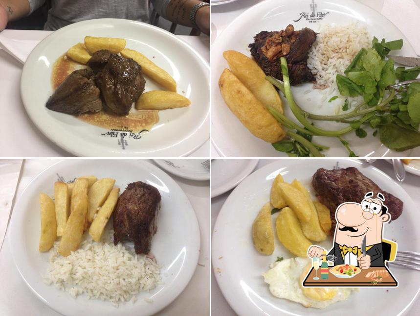 Platos en Rei do Filet
